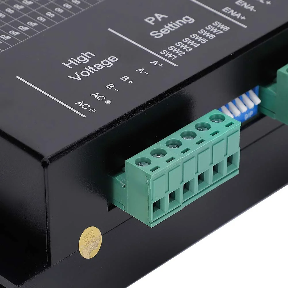 کنترلر درایور موتور پله ای TOPINCN برای پرینتر سه بعدی، درایور موتور پله ای 2 فاز DM860 از حالت PUL/DIR/CW/CCW پشتیبانی می کند