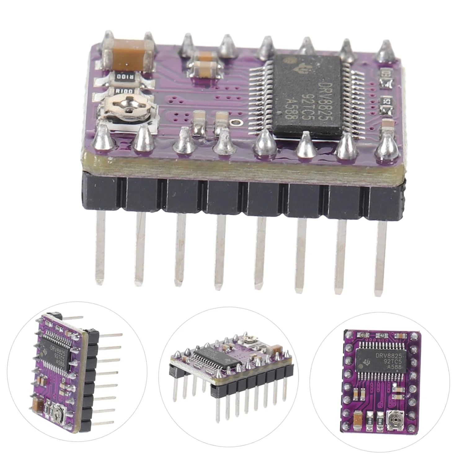 درایور موتور پله ای سازگار با چیپ با عملکرد بالا و هیت سینک برای قطعات پرینتر سه بعدی