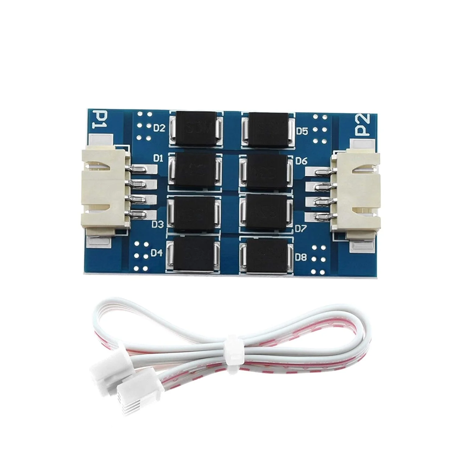 قطعات و لوازم جانبی پرینتر سه بعدی Lysee - 4 عدد ماژول افزودنی TL Smoother Plus برای درایورهای موتور پرینتر سه بعدی RepRap MK8 i3 - (رنگ: آبی)