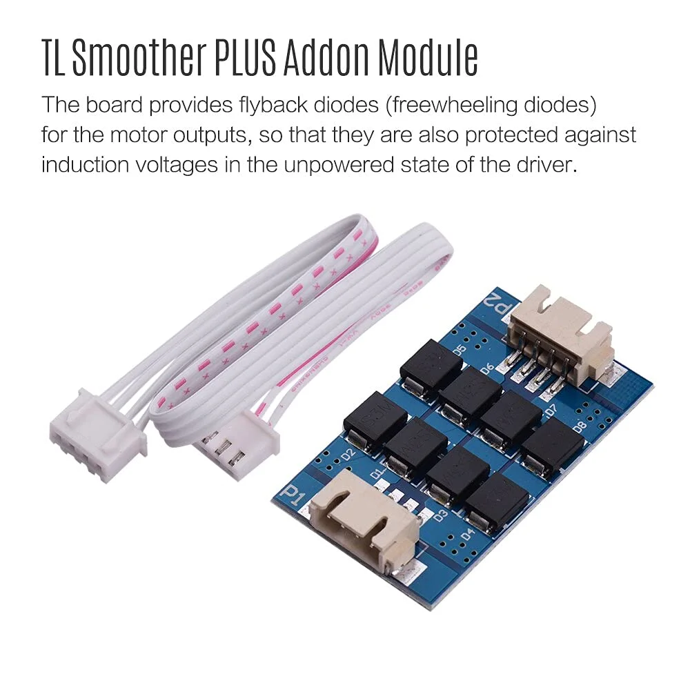 قطعات و لوازم جانبی پرینتر سه بعدی Lysee - بسته 4 عددی ماژول افزودنی TL Smoother Plus برای درایورهای موتور RepRap MK8 i3 لوازم جانبی ترمیناتور پرینتر سه بعدی قطعات و لوازم جانبی پرینتر سه بعدی Lysee - بسته 4 عددی ماژول افزودنی TL Smoother Plus برای درایورهای موتور RepRap MK8 i3 لوازم جانبی ترمیناتور پرینتر سه بعدی