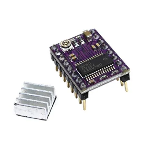 قطعات و لوازم جانبی پرینتر سه بعدی - درایور موتور پله ای Stepstick Drv8825 Reprap Carrier Reprap 4 PCB Board جایگزین A4988