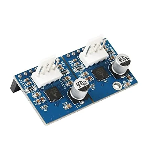 ماژول توسعه کانال درایور استپر دوگانه HOT-Duet 2 Maestro با 2 درایور استپر TMC2224 تا 256 میکرو استپینگ - (رنگ: آبی)