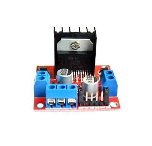 ماژول درایور موتور L298N، برد کنترلر درایو موتور پله ای DC پل H دوگانه جدید