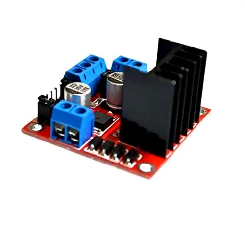 ماژول درایور موتور L298N، برد کنترلر درایو موتور پله ای DC پل H دوگانه جدید