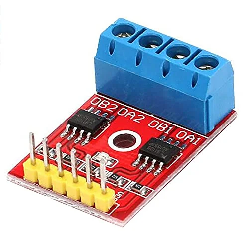 ماژول درایور موتور L9110S DC/استپر موتور مدل H Bridge - بسته 10 عددی (رنگ: قرمز)