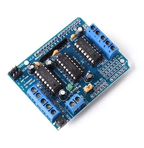 قطعات و لوازم جانبی پرینتر سه بعدی Lysee - برد توسعه درایور موتور پله ای 4 کاناله L293D، ماژول سپر کنترل درایو موتور 4.5-36 ولت DC برای Mega2560