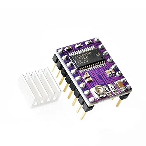 قطعات و لوازم جانبی پرینتر سه بعدی - درایور استپ موتور Drv8825 Reprap با برد PCB چهار لایه - (رنگ: بنفش)