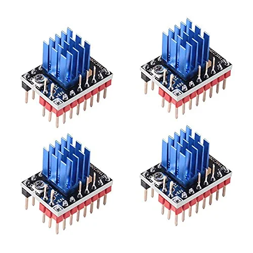 لوازم جانبی و قطعات پرینتر سه بعدی Lysee - درایور موتور پله ای MC2209 V1.2 TMC2208 UART 2.8A قطعات پرینتر سه بعدی TMC2130 برای بردهای SKR V1.3 V1.4 SKR Mini E3 - (سایز: TMC2208 UART، رنگ: 1 عدد)