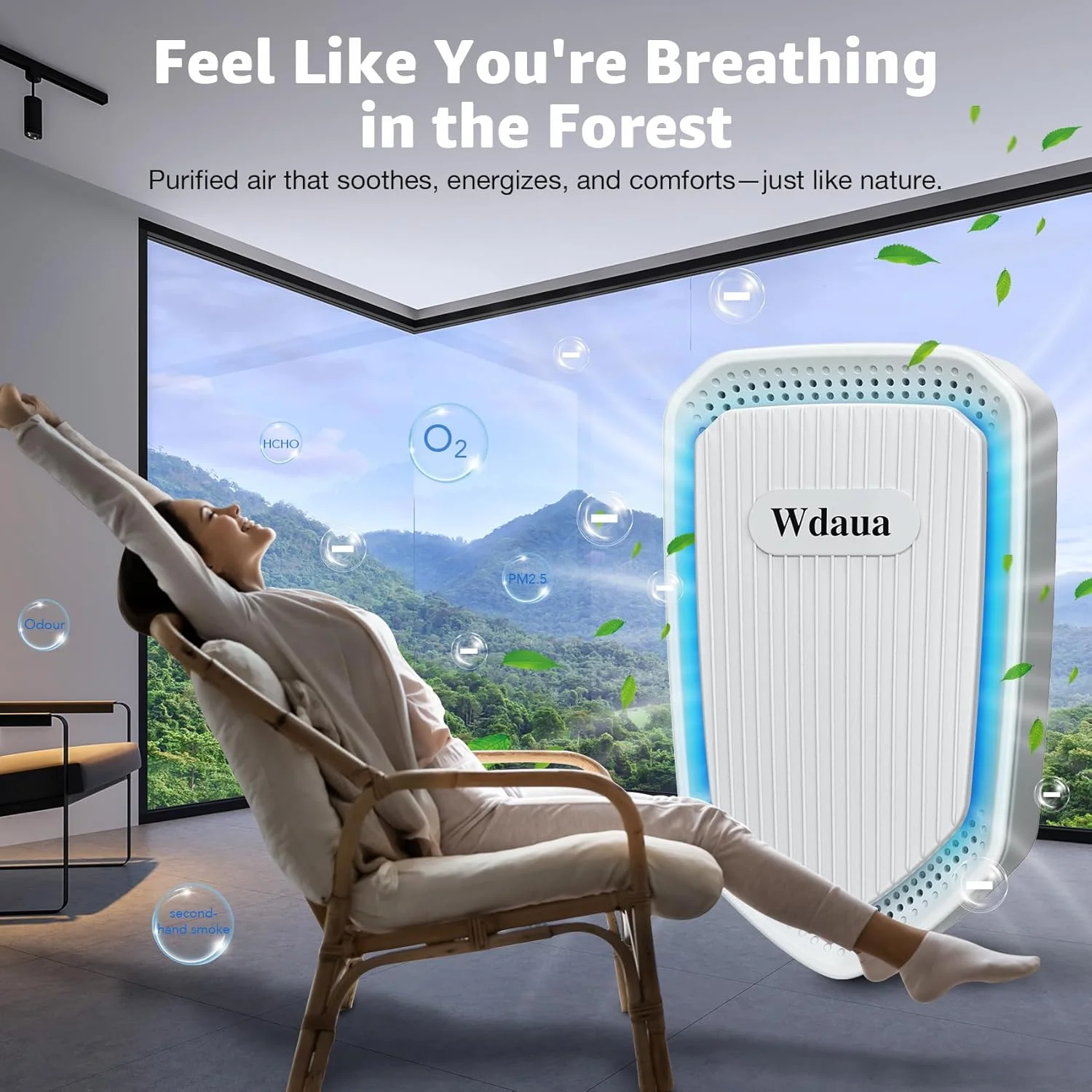 دستگاه تصفیه هوا مدل پلاگین، بسته 4 عددی، یونیزه کننده هوا با یون منفی برای خانه، اتاق خواب، دفتر، زیرزمین، آشپزخانه، خوشبو کننده هوا، کاهش دهنده بو، حیوانات خانگی، بوی دود (4 عدد)