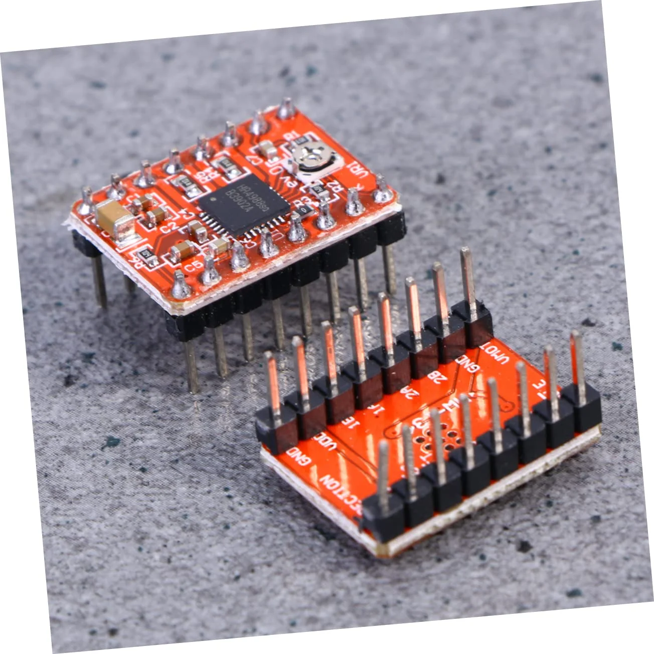 ماژول برد درایور موتور پله ای GLEAVI بسته 3 عددی با خاموشی حرارتی و محافظت در برابر ولتاژ بیش از حد برای پرینتر