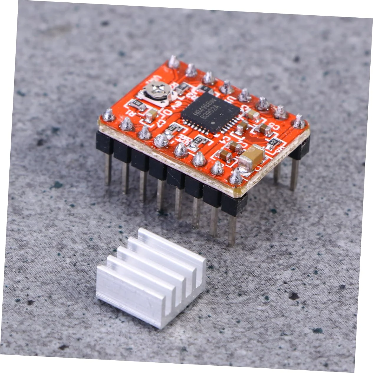 ماژول برد درایور موتور پله ای GLEAVI بسته 3 عددی با خاموشی حرارتی و محافظت در برابر ولتاژ بیش از حد برای پرینتر