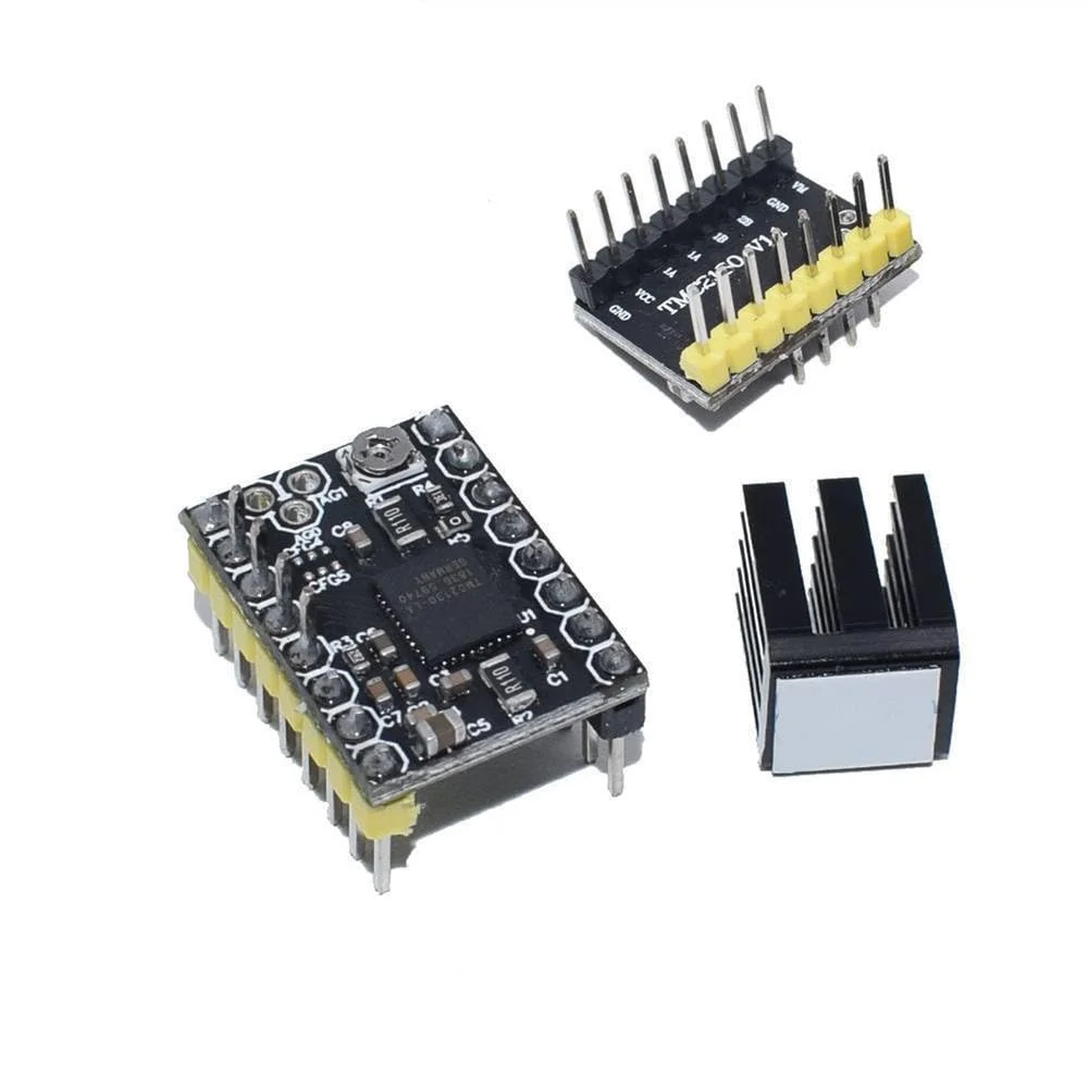 درایور استپ موتور TMC2130 MKS مدل StepStick Mute برای برد کنترل پرینتر سه بعدی MKS Gen 2.0 SKR V1.1 (تک عددی)