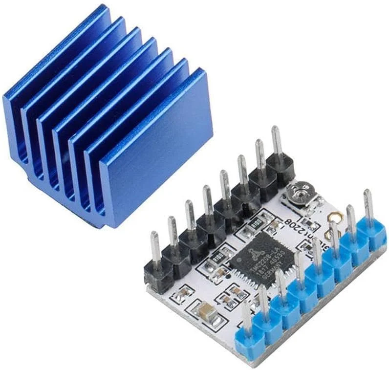 درایور موتور پله ای TMC2208، درایور بی صدا Stepstick، قطعات پرینتر سه بعدی MKS، برد کنترل SKR V1.3 Ramps 1.4 1.6
