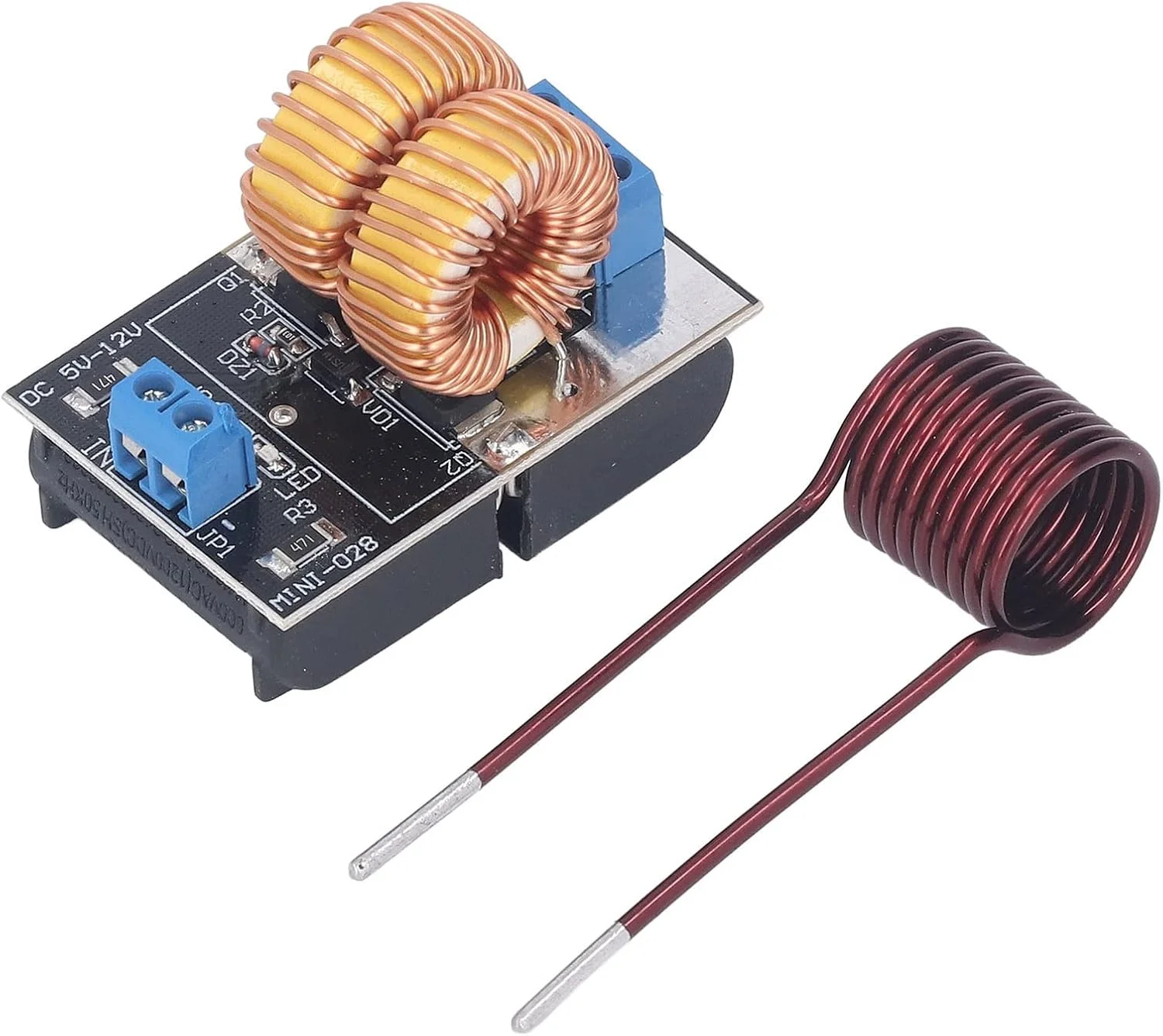 ماژول گرمایش ولتاژ پایین عمومی 5 ولت، برد درایور، Zvs کوچک 12 ولت، Zvs ذوب، ولتاژ پایین 5 ولت به 12 ولت، ماژول های درایور رابط پرینتر سه بعدی