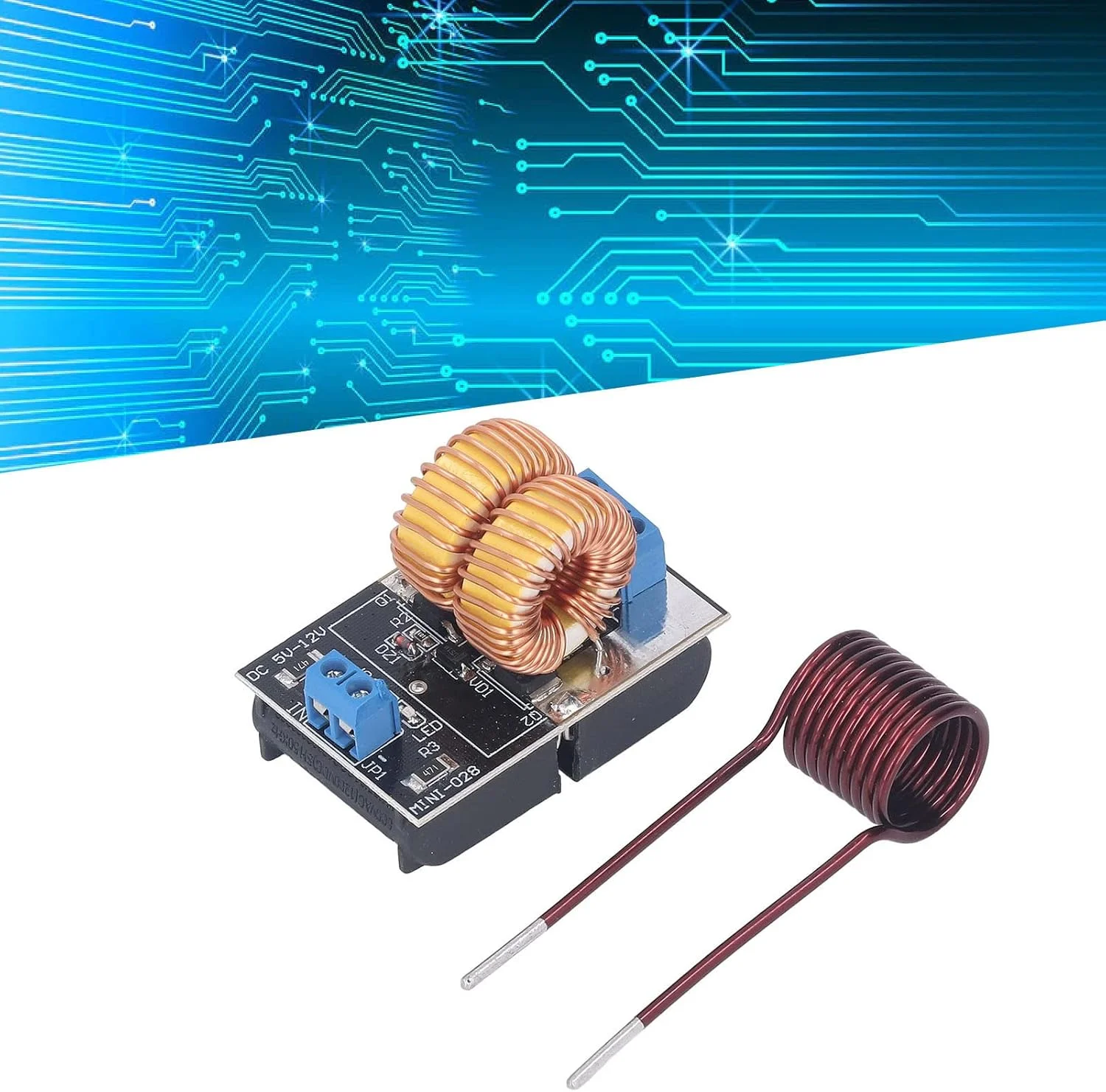 ماژول گرمایش ولتاژ پایین عمومی 5 ولت، برد درایور، Zvs کوچک 12 ولت، Zvs ذوب، ولتاژ پایین 5 ولت به 12 ولت، ماژول های درایور رابط پرینتر سه بعدی