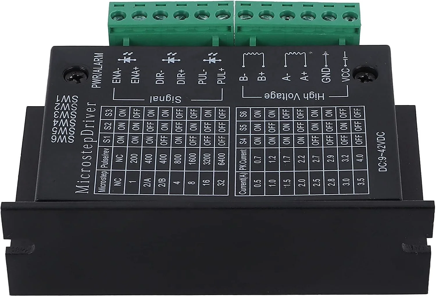 درایور موتور پله ای، عملکرد بی صدا، محافظت هوشمند در برابر حرارت، برای روترهای CNC، پرینترهای سه بعدی و موتورهای پله ای ترکیبی درایور موتور پله ای، عملکرد بی صدا، محافظت هوشمند در برابر حرارت، برای روترهای CNC، پرینترهای سه بعدی و موتورهای پله ای ترکیبی