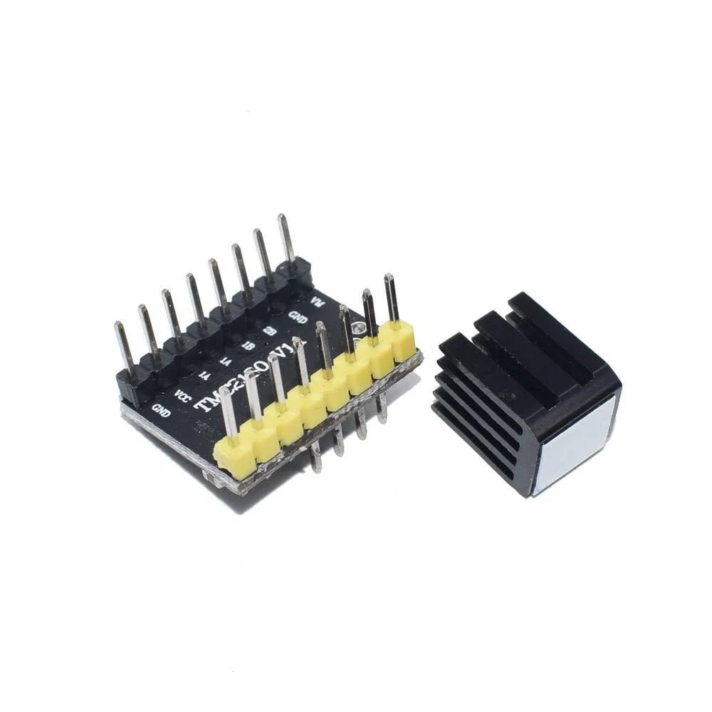 درایور استپ موتور TMC2130 MKS مدل StepStick Mute برای برد کنترل پرینتر سه بعدی MKS Gen 2.0 SKR V1.1 (تک عددی)