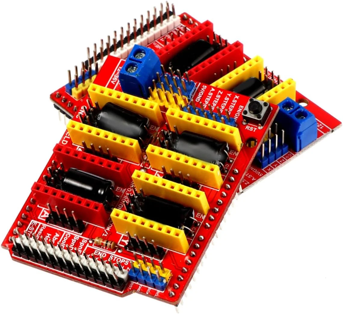 برد توسعه درایور Garneck A4988 برای پرینتر سه بعدی و دستگاه CNC، مدل های سازگار، ماژول با عملکرد بالا (2 عدد)