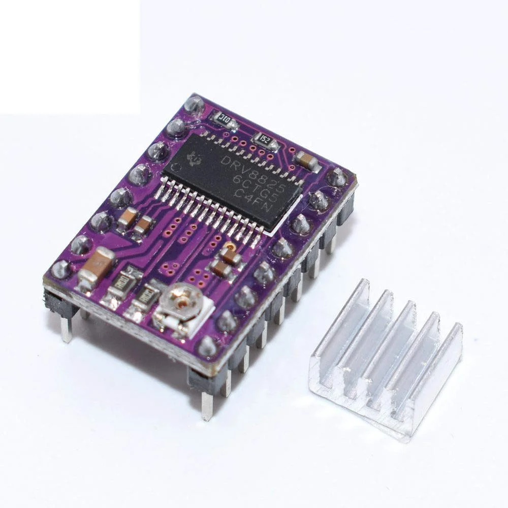 درایور موتور پله ای StepStick DRV8825، برد حامل Reprap با PCB چهار لایه، بسته 5 عددی