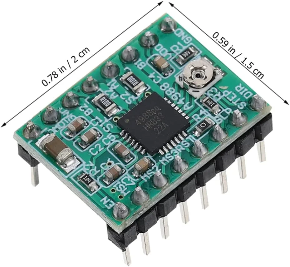 ماژول استپر 12 عددی Gadpiparty برای پرینترها، حالتهای میرایی و عملکرد پایدار برای موتورهای پلهای ماژول استپر 12 عددی Gadpiparty برای پرینترها، حالتهای میرایی و عملکرد پایدار برای موتورهای پلهای