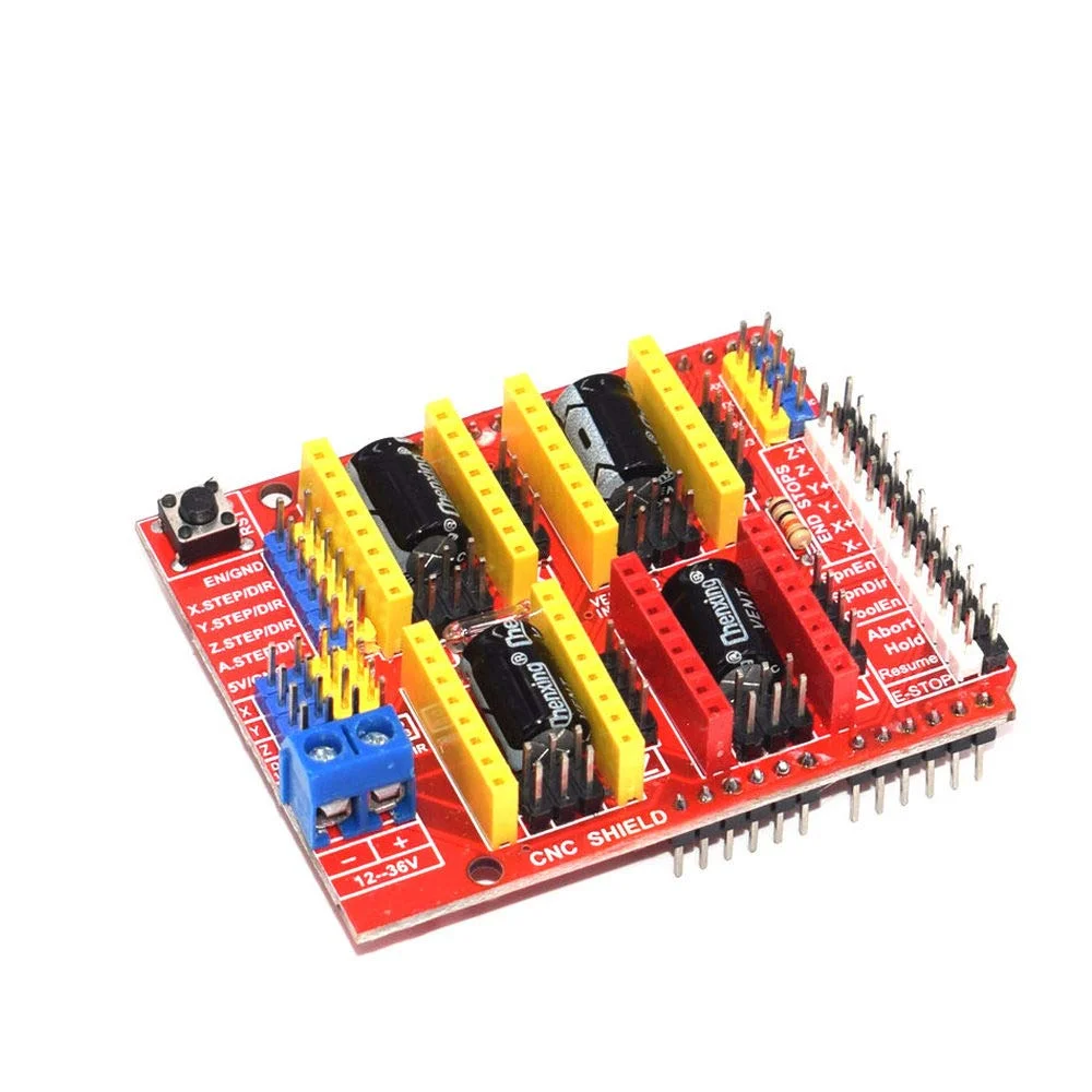 برد توسعه درایور A4988، شیلد CNC v3 برای دستگاه حکاکی / پرینتر سه بعدی مدل B74