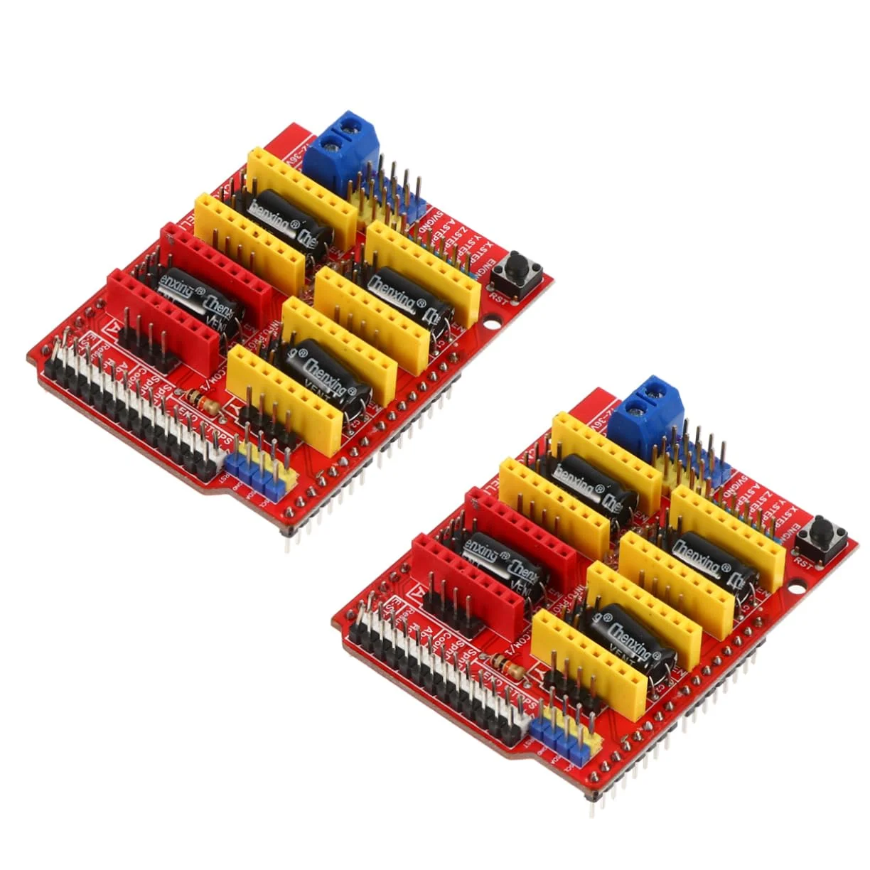 برد شیلد CNC مدل A4988 V3 مناسب دستگاه حکاکی و درایور پرینتر سه بعدی (2 عدد)