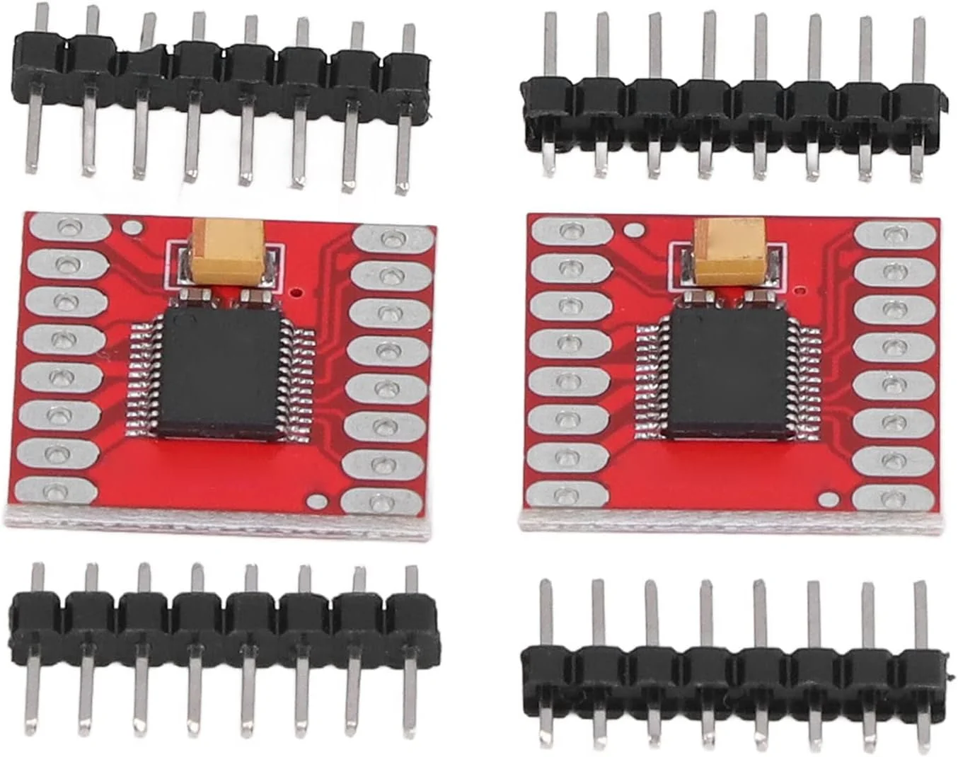 ماژول درایو موتور FLEXMAN، برد کنترلر درایور موتور گیربکس جریان خروجی پل H تکی با هدر پین برای پرینتر (2 عدد)