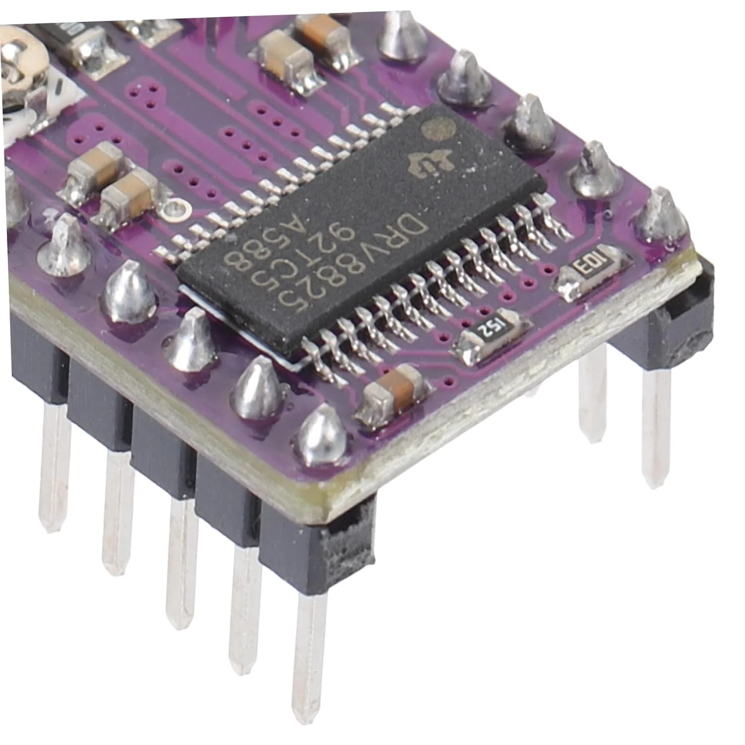 لوازم جانبی پرینتر سه بعدی: 5 عدد ماژول درایور موتور پله ای با هیت سینک برای رمپز 1.4 A4988