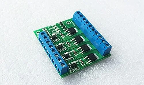 ماژول لوله سوئیچ چهار طرفه ماسفت/ماژول لوله اثر میدانی برد مدار تقویت کننده PLC/ماژول درایور ایزوله اپتوکوپلر DC