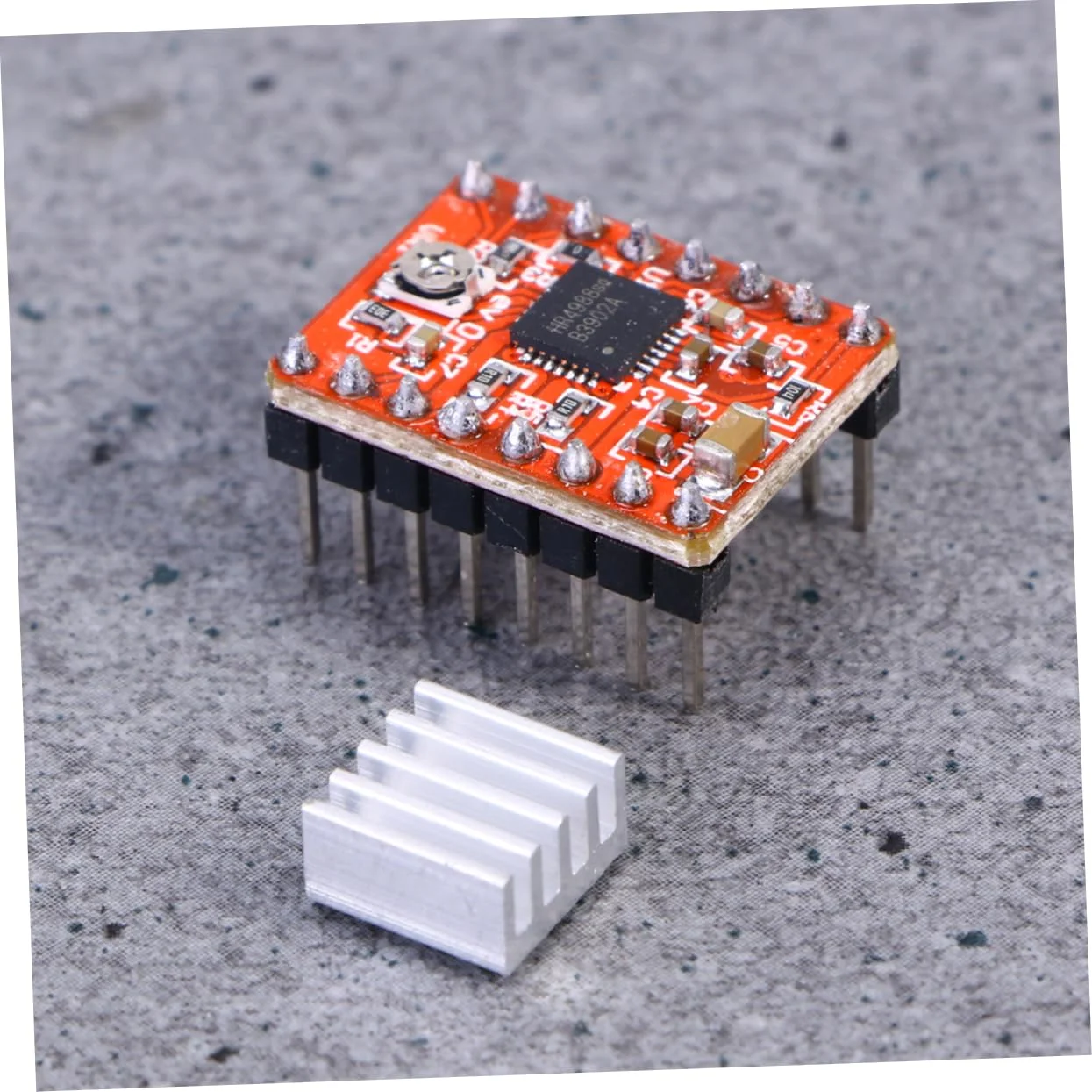 3 عدد ماژول درایور موتور پلهای با هیت سینک برای پرینتر با رزولوشن کامل 3 عدد ماژول درایور موتور پلهای با هیت سینک برای پرینتر با رزولوشن کامل