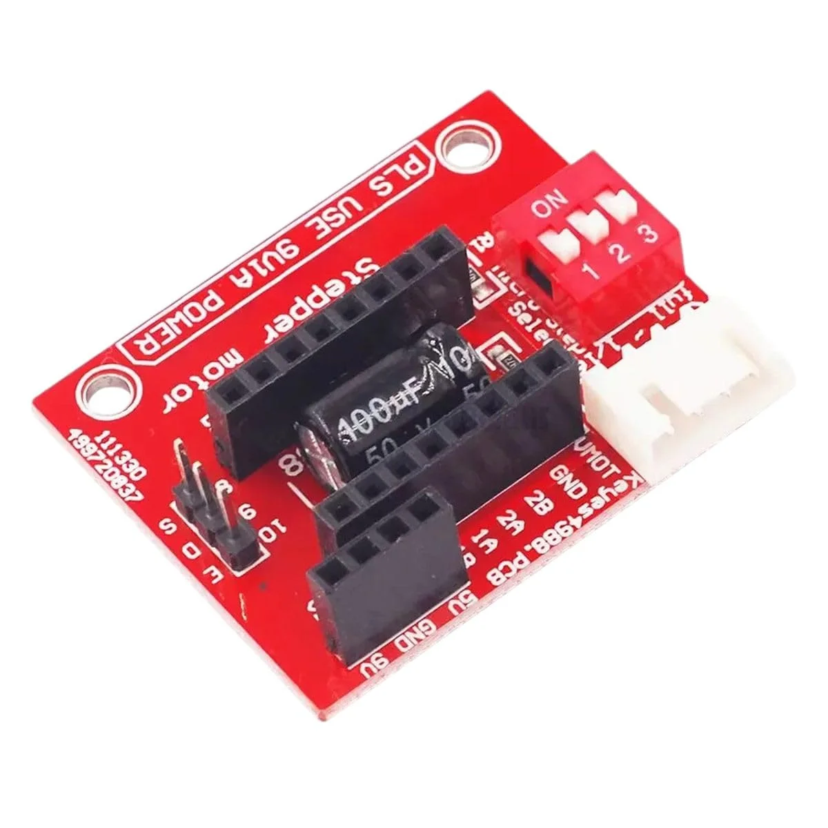 برد توسعه سه بعدی 42 درایور موتور پله ای DRV8825 A4988 ماژول شیلد کنترل پرینتر سه بعدی برای آردوینو مدل جدید 2025 با کیفیت بالا