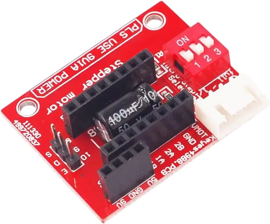 برد توسعه سه بعدی 42 درایور موتور پله ای DRV8825 A4988 ماژول شیلد کنترل پرینتر سه بعدی برای آردینو، محصول جدید با کیفیت بالا 2025