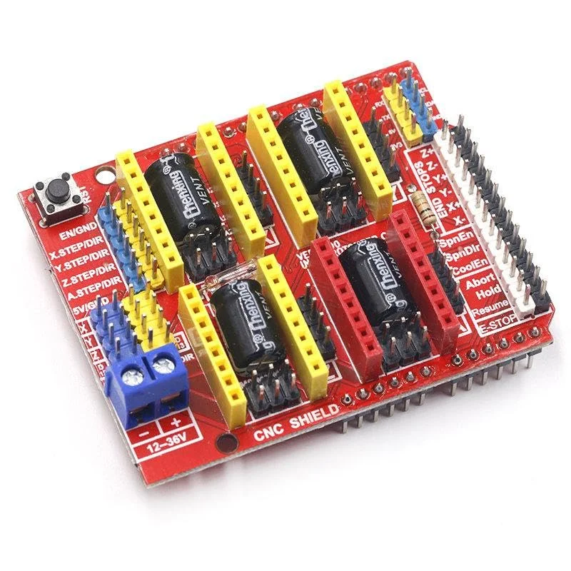 برد توسعه درایور A4988 برای دستگاه حکاکی CNC Shield v3 / پرینتر سه بعدی / آردوینو