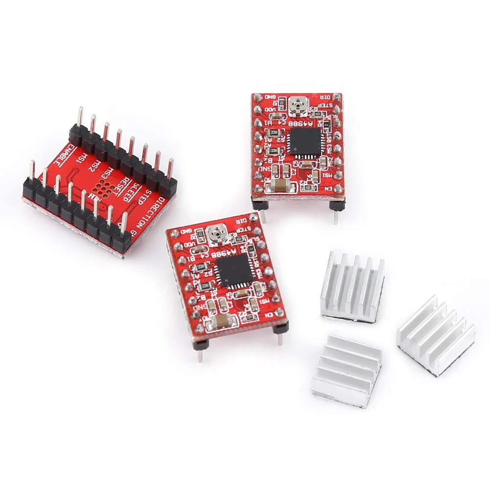 کیت دستگاه حکاکی CNC با درایور A4988، برد نانو 3.0، کابل USB برای پرینتر سه بعدی، سازگار با GRBL، کنترل موتور پله ای 3 محور