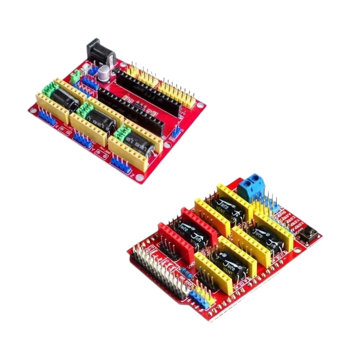 برد توسعه درایور A4988 شیلد CNC V3 برای دستگاه حکاکی / پرینتر سه بعدی / کیت DIY آردوینو