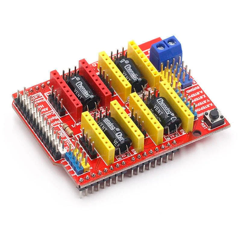 برد توسعه درایور A4988 برای دستگاه حکاکی CNC Shield v3 / پرینتر سه بعدی / آردوینو