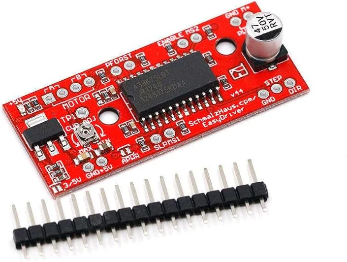 برد توسعه درایور موتور پله ای EasyDriver A3967 برای پرینتر سه بعدی برد توسعه درایور موتور پله ای EasyDriver A3967 برای پرینتر سه بعدی