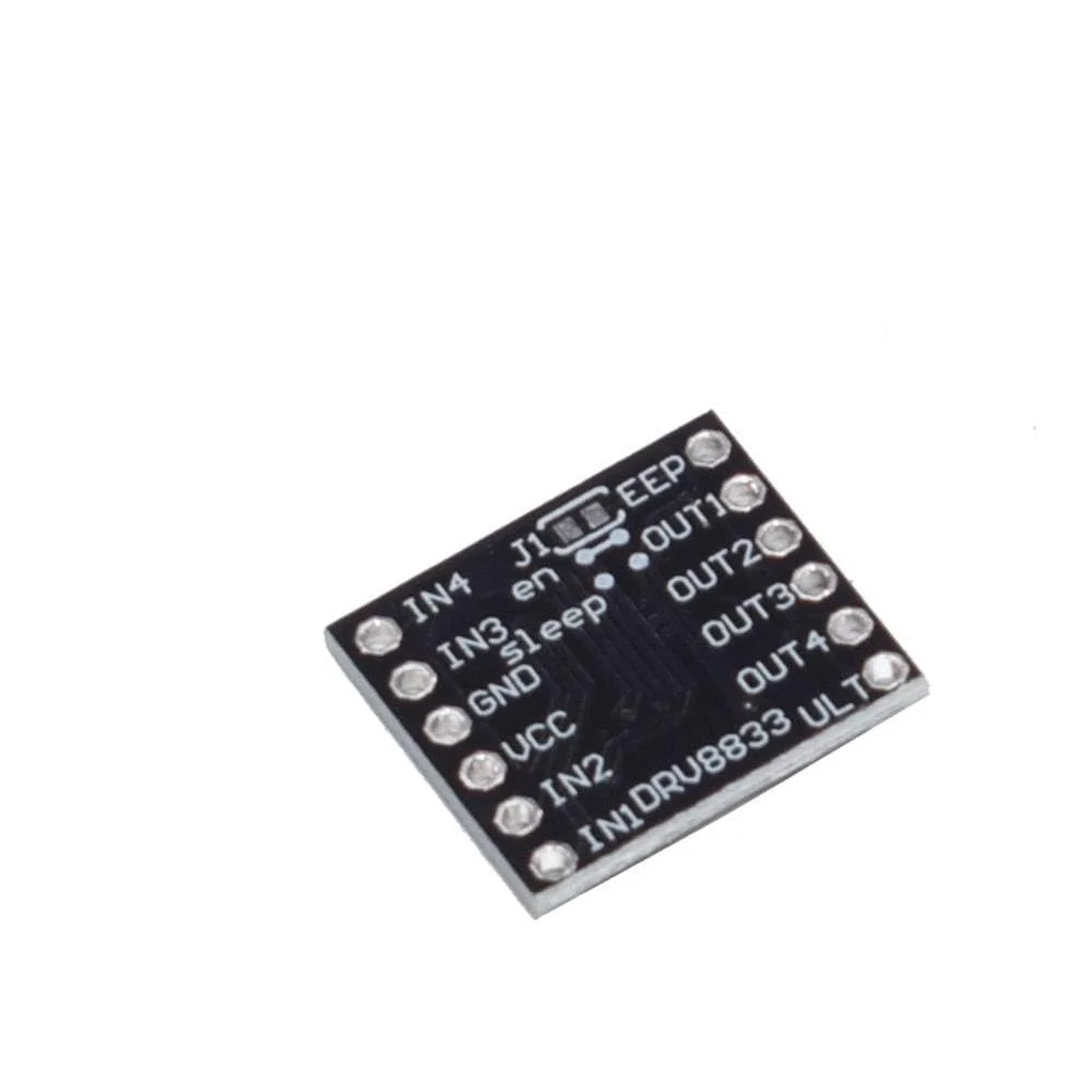 برد ماژول درایور موتور DC دو کاناله DRV8833، 1.5 آمپر، 3 تا 10 ولت، I22
