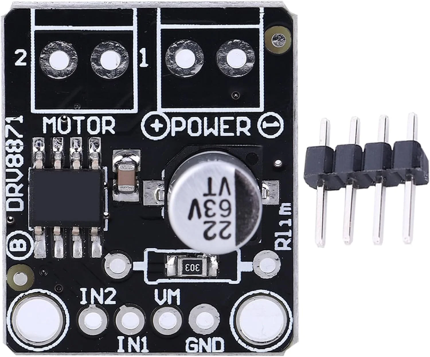 ماژول درایور DRV8871 با کیفیت صنعتی - مناسب برای چاپگر و دستگاه، ایده آل برای دستگاه های صنعتی