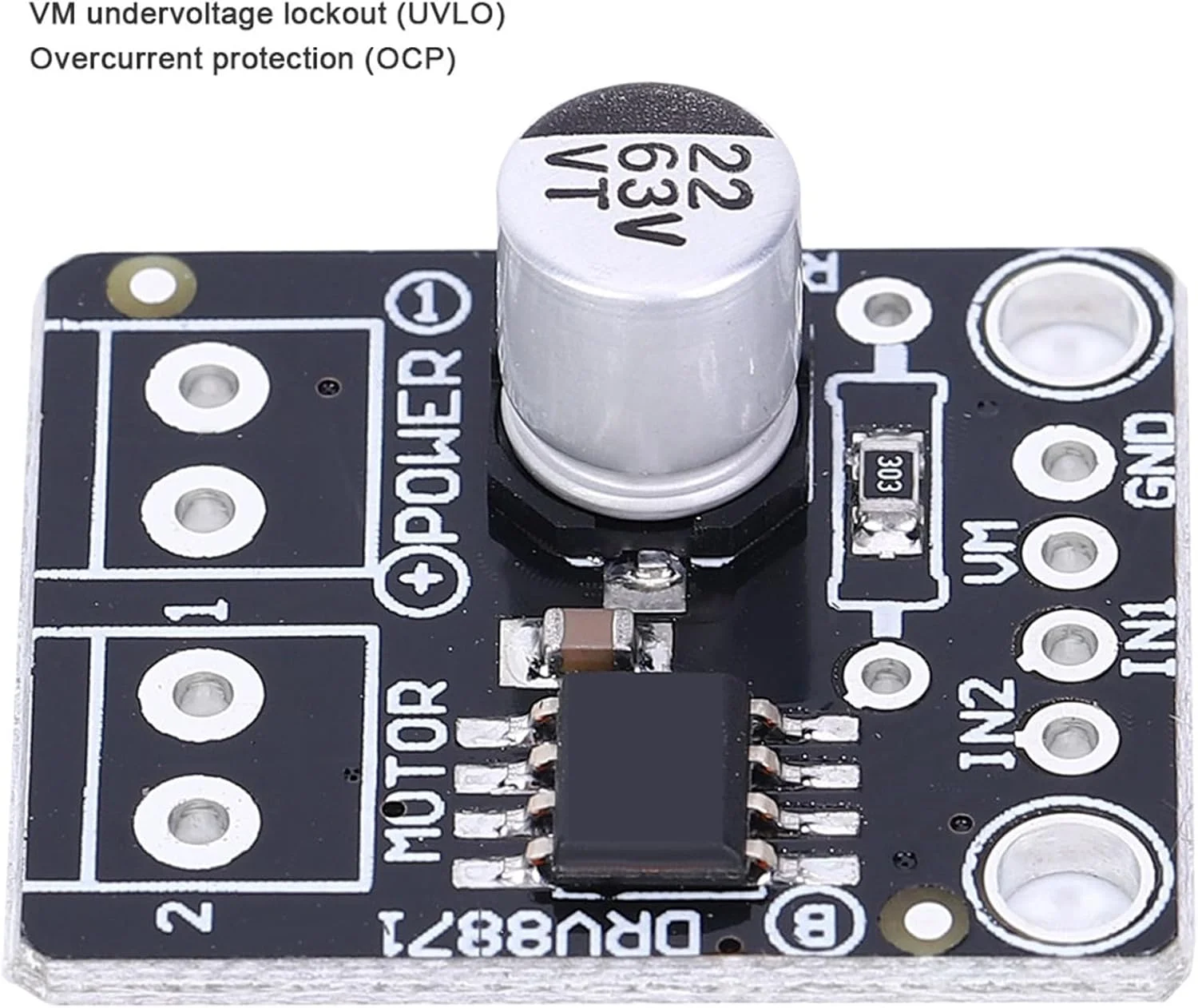 ماژول درایور DRV8871 با کیفیت صنعتی - مناسب برای چاپگر و دستگاه، ایده آل برای دستگاه های صنعتی