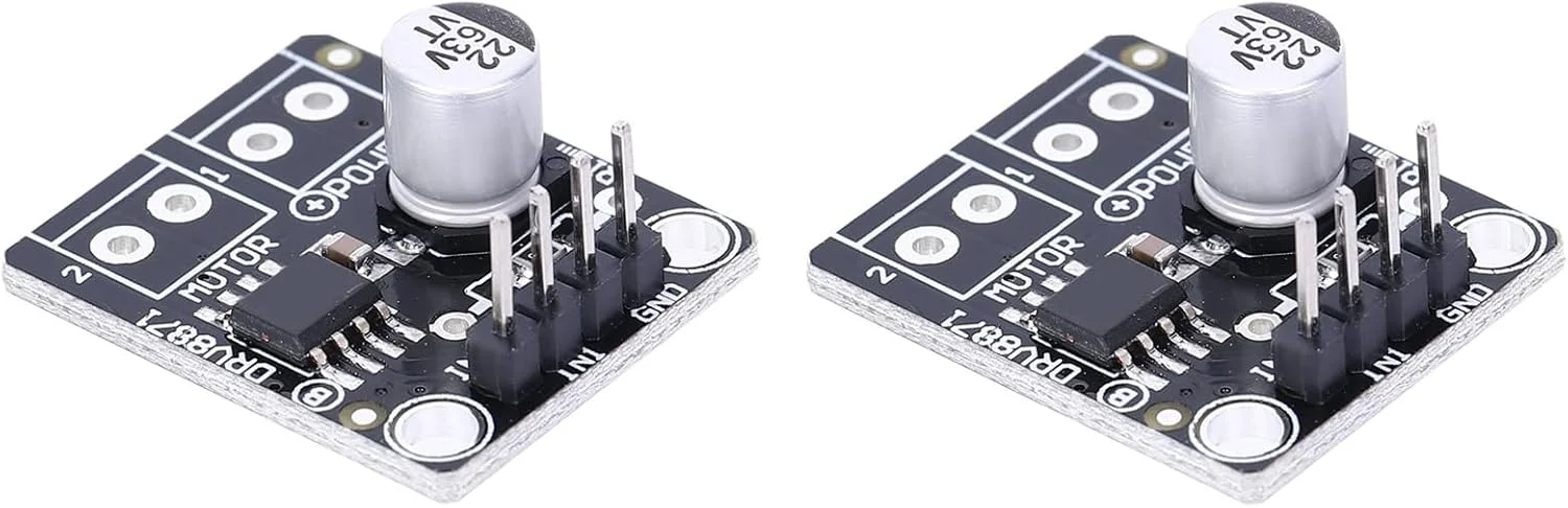 دو عدد ماژول درایور موتور DC براش خورده DRV8871 3.6A برای پرینتر، لوازم خانگی و تجهیزات صنعتی با ولتاژ گسترده و عملکرد