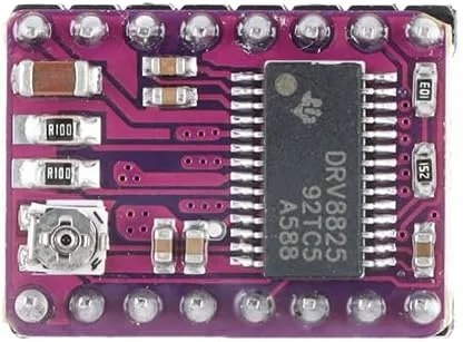 برد درایور موتور دو کاناله DRV8833 برای پرینتر سه بعدی، کنترل موتور پله ای، تنظیم سرعت PWM، سازگار با Reprap