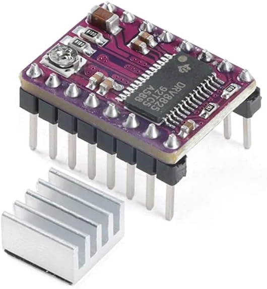 برد درایور موتور دو کاناله DRV8833 برای پرینتر سه بعدی، کنترل موتور پله ای، تنظیم سرعت PWM، سازگار با Reprap