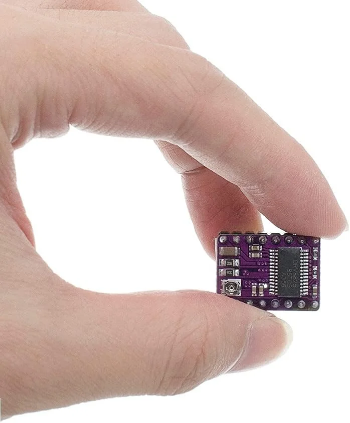 ماژول درایور موتور پله‌ای DRV8825 StepStick Mute Driver Ramps 1.4 Reprap 4 PCB به همراه هیت سینک، لوازم جانبی پرینتر سه بعدی