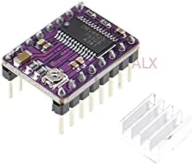 برد ماژول درایور موتور پله ای DRV8825 DC با هیت سینک، قطعات پرینتر سه بعدی، کنترلر موتور برای رمپ 1.4