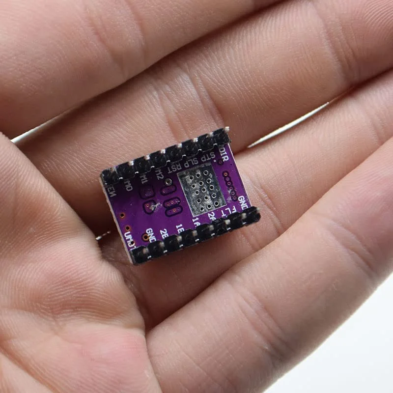 برد ماژول درایور موتور پله ای DRV8825 DC با هیت سینک، قطعات پرینتر سه بعدی، کنترلر موتور برای رمپ 1.4