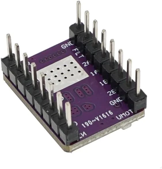 ماژول درایور موتور پله ای DRV8825 (5 عددی) – سازگار با StepStick برای پرینترهای سه بعدی، CNC، RepRap – جریان قابل تنظیم، میکرو استپینگ 1/32، کنترل موتور با گشتاور بالا