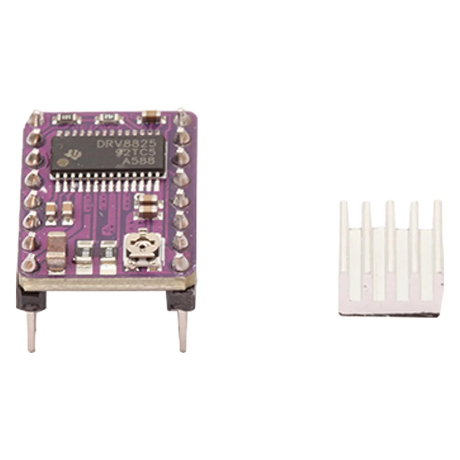 دو عدد ماژول درایور موتور پله ای DRV8825 برای پرینتر سه بعدی RAMPS1.4