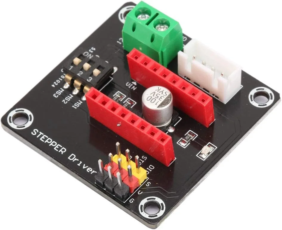 برد توسعه درایور موتور پله ای 42 مدل Jeanoko DRV8825/A4988، ماژول کنترل پرینتر سه بعدی برای پرینتر سه بعدی (3)