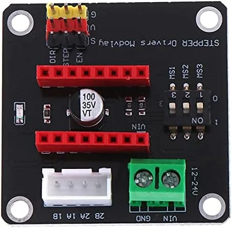 برد توسعه درایور موتور پله ای 42CH مدل DRV8825/A4988 برای پرینتر سه بعدی (1 عدد)